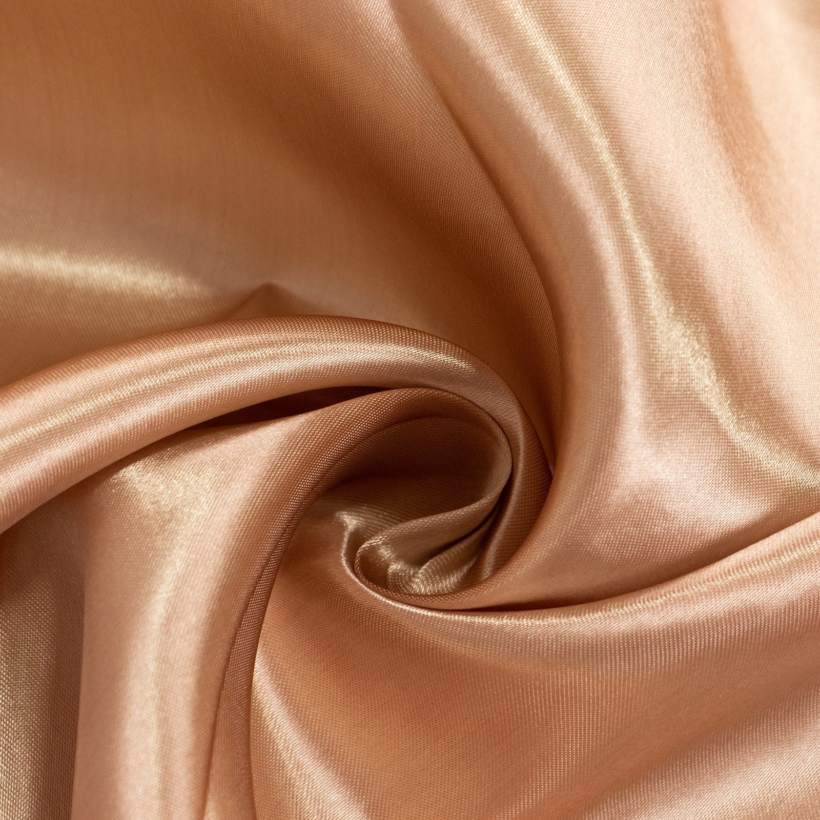 Satin 132" Round Tablecloth Nude - Stylish Seamless Table Cover