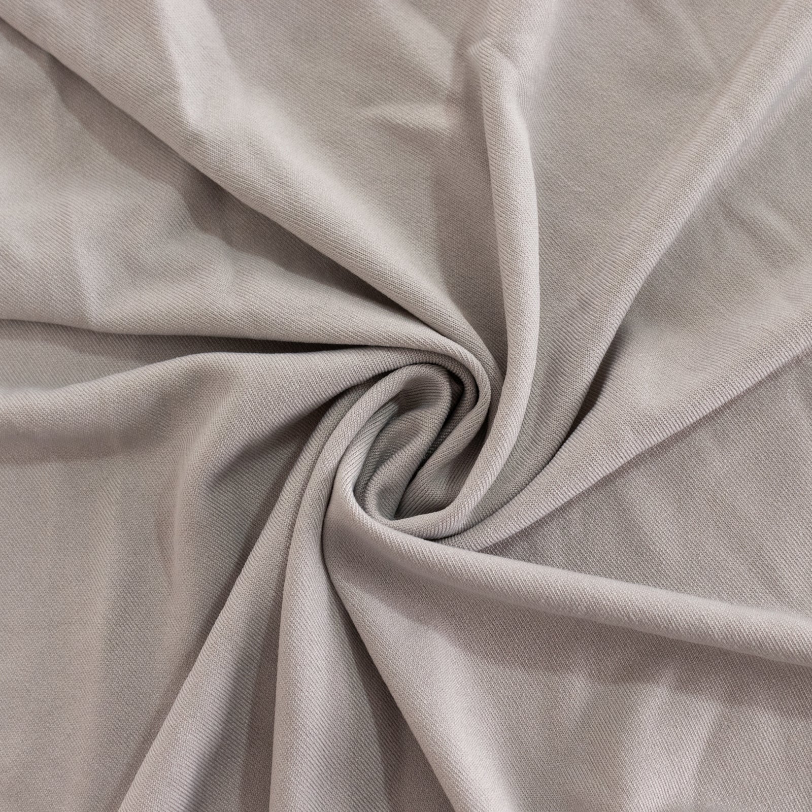 Spandex 33"-36" Round Cocktail Table Cover Silver - Easy to Maintain Stretch Fitted Highboy Tablecloth