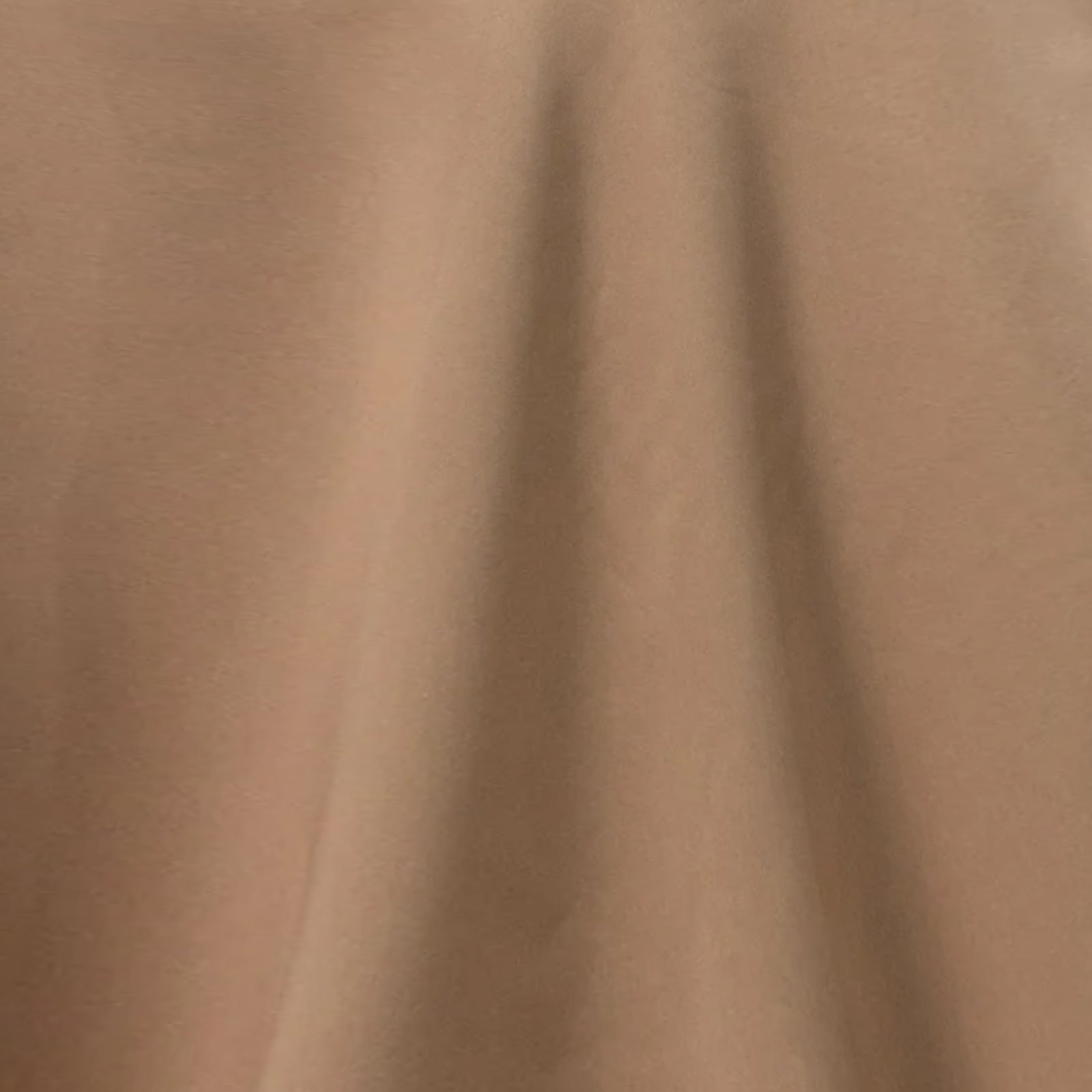 Premium Polyester 132" Round Tablecloth Nude - Seamless 220GSM Wrinkle-Resistant Table Cover