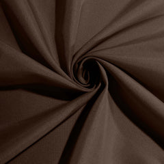 5 Pack Polyester 20"x20" Napkins Chocolate - Wrinkle Resistant & Easy Care Cloth Napkins
