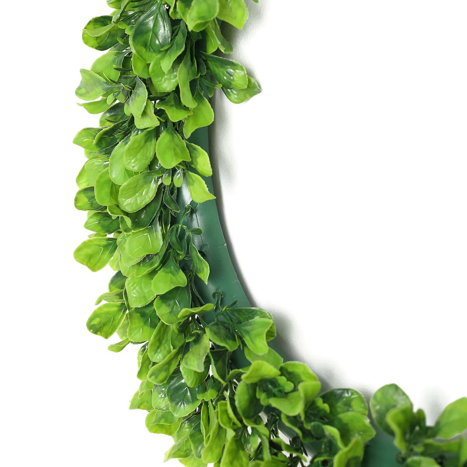 2 Pack 21" Green Artificial Lifelike Jasmine Leaf Spring Wreaths
