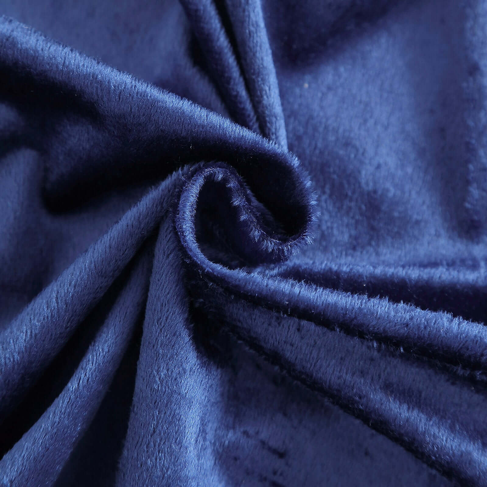 72"x72" Royal Blue Premium Soft Velvet Table Overlay, Square Tablecloth Topper