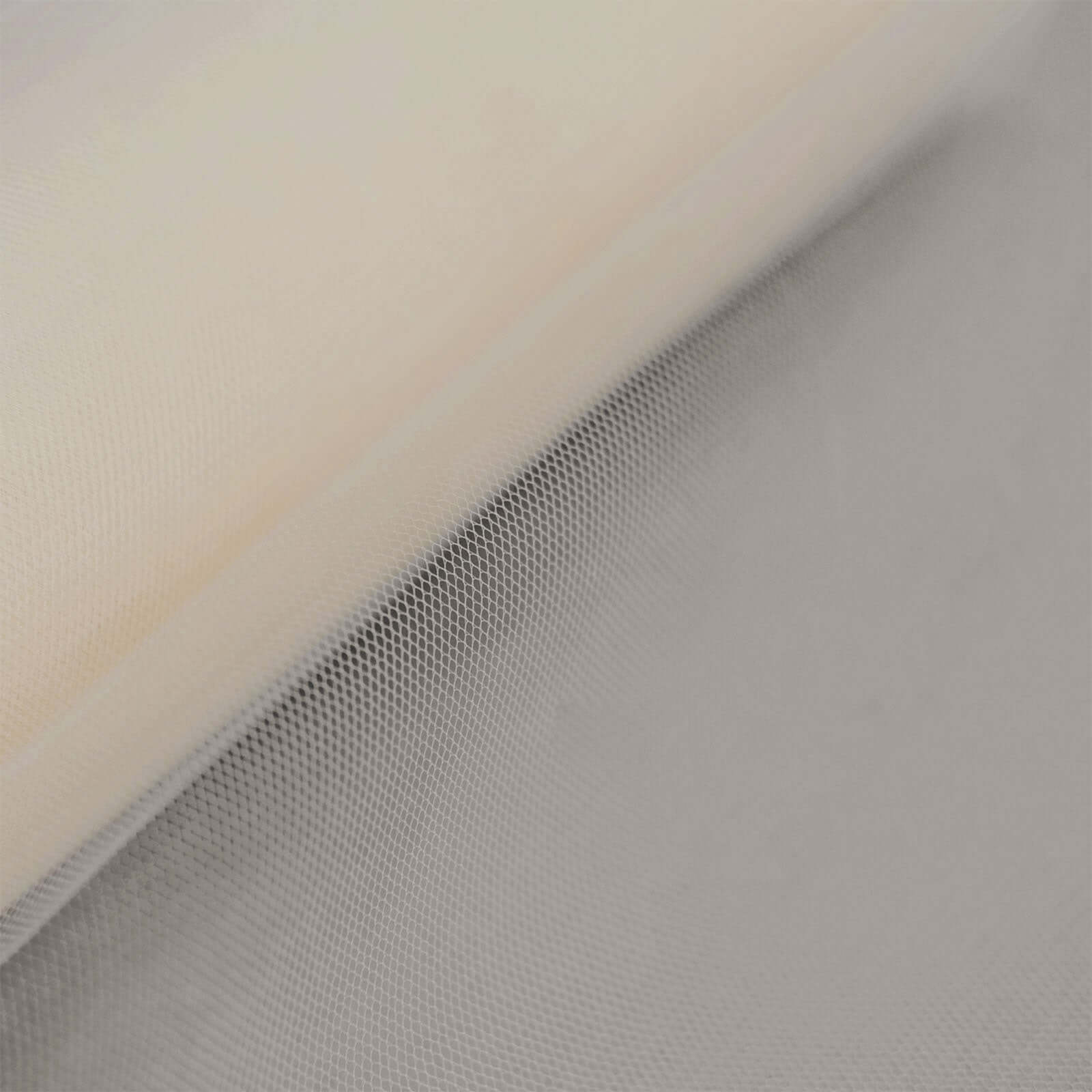 18"x100 Yards Beige Tulle Fabric Bolt, Sheer Fabric Spool Roll For Crafts