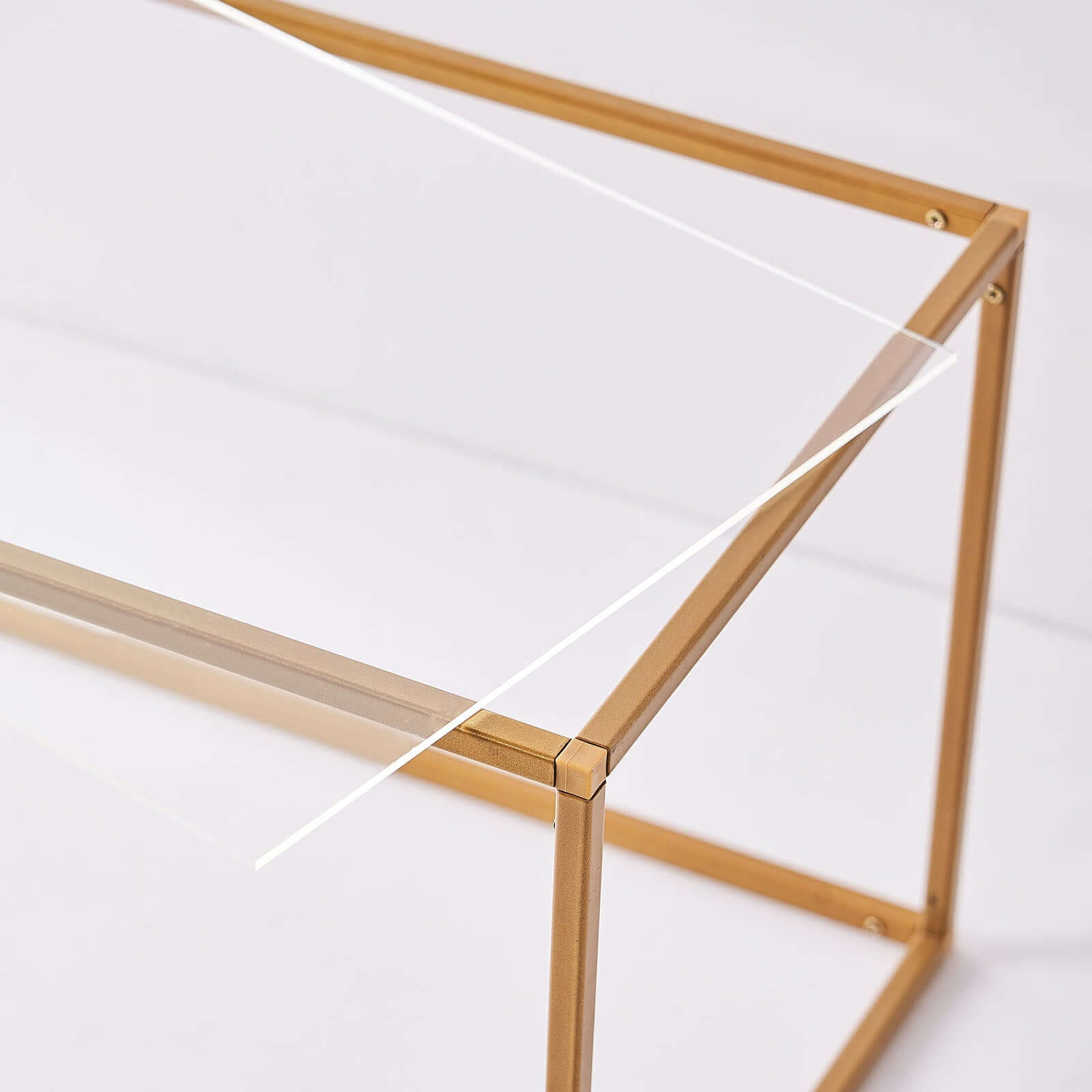 2-Pack Acrylic Plexiglass Sheets Rectangular Side Plates Clear - Protective Film Coating 32"x11"