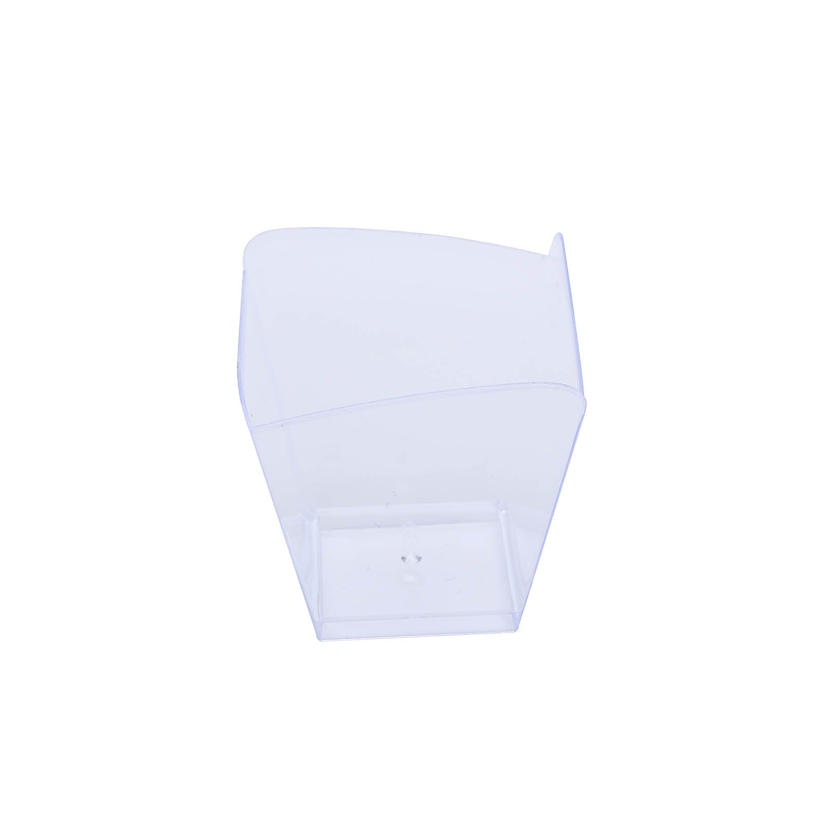 12 Pack 3oz Clear Square Plastic Dessert Cups, Disposable Snack Cups