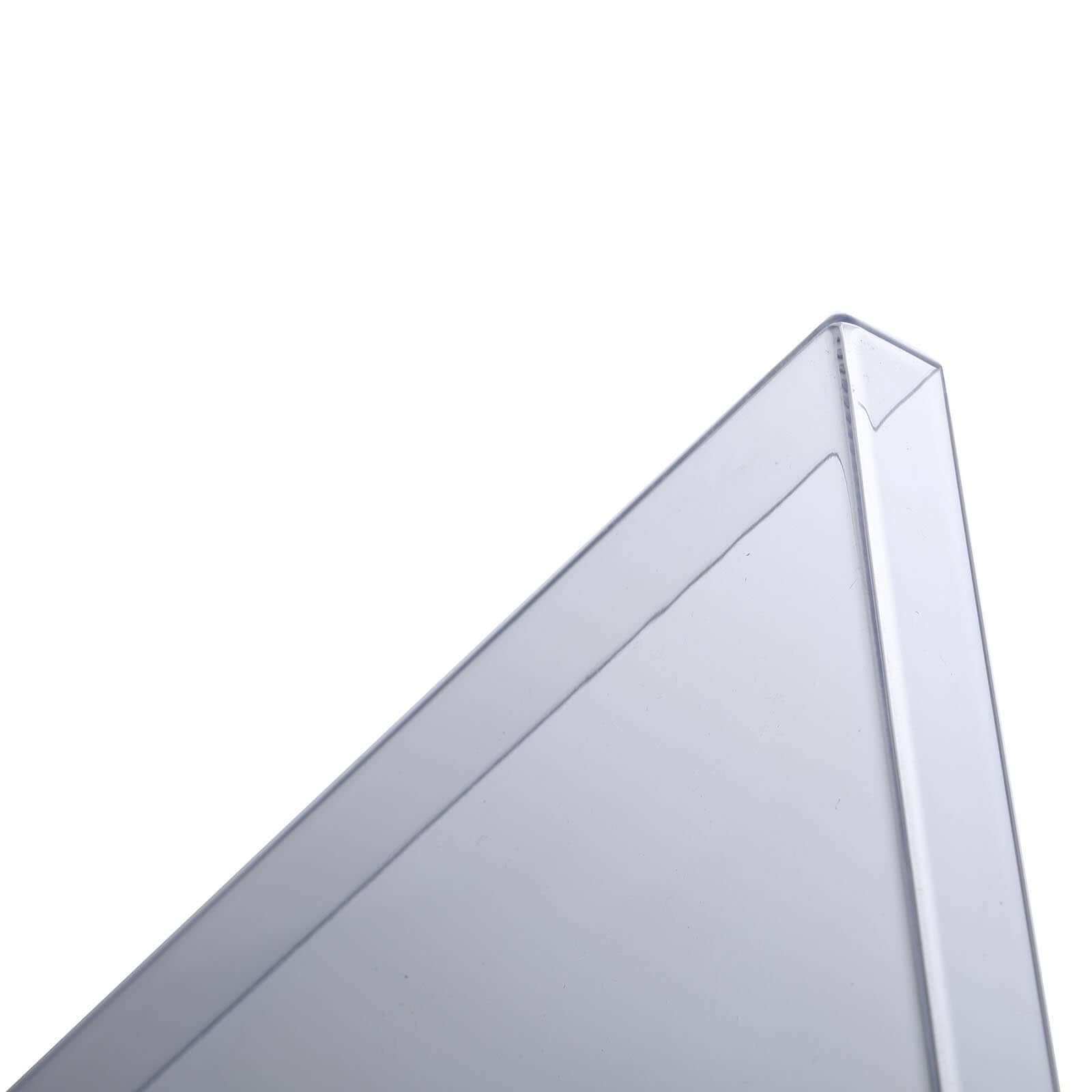 32" Clear Acrylic Display Box, Transparent Pedestal Riser with Interchangeable Lid and Base