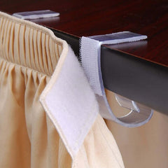 12Pcs 1.5 to 2" Adjustable Large Plastic Table Skirt Clips