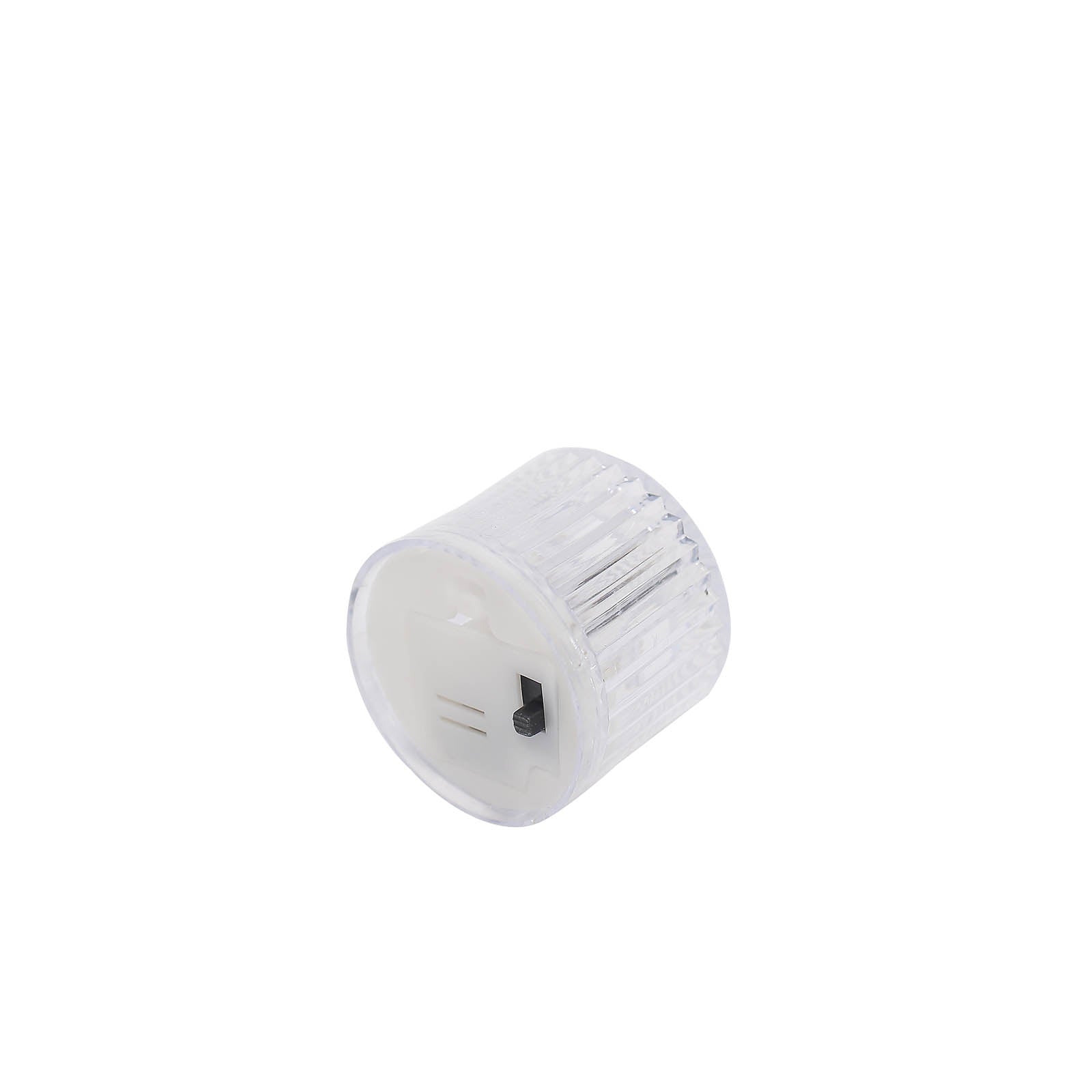 12 Pack Warm White LED Tealight Candles, Flameless Battery-Operated Tea Lights Column Style 2"