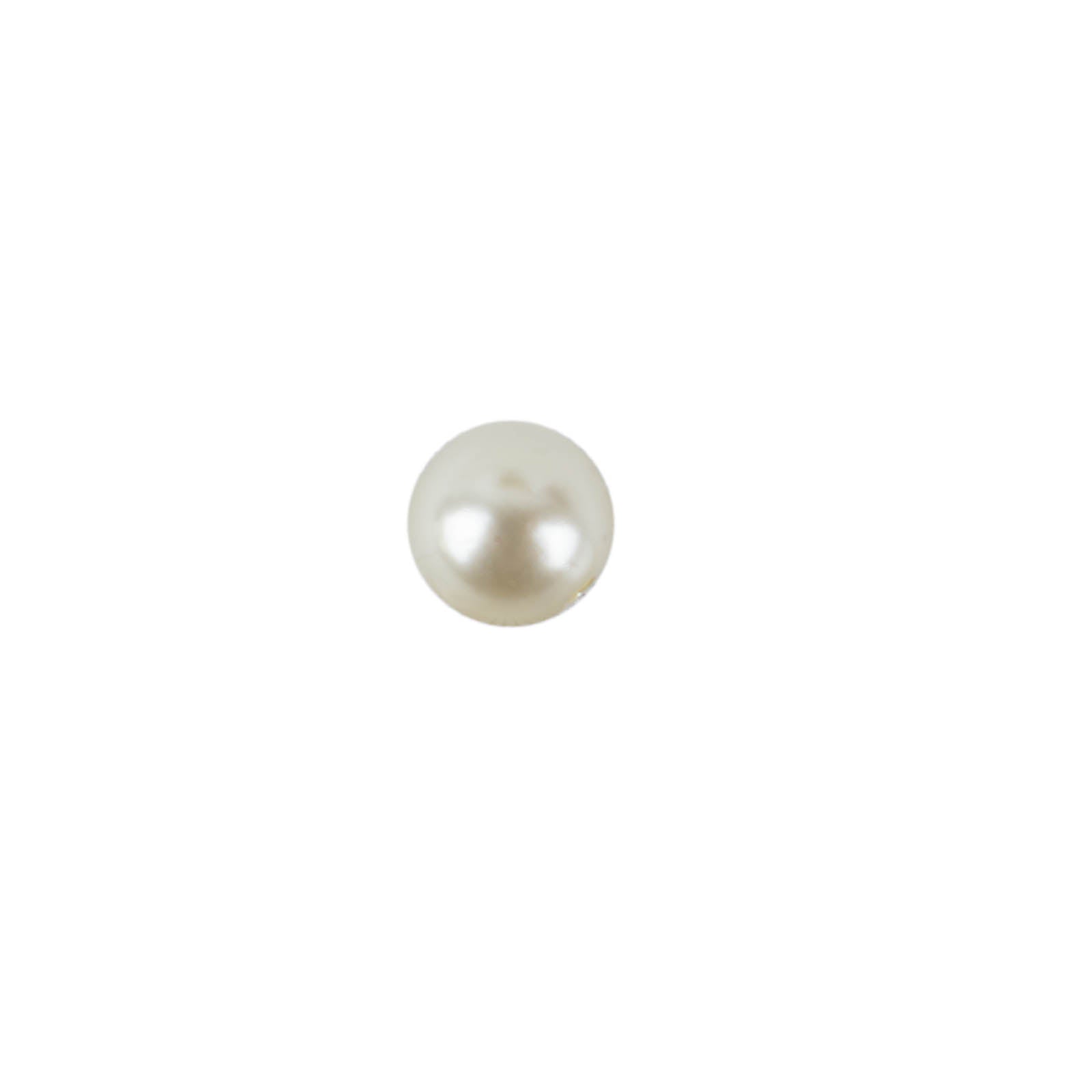 1000-Pack Faux Craft Pearl Beads Ivory - Smooth Beads with Holes for Vase Filler Jewelry Making Bridal Accessories & Event Decor 10mm