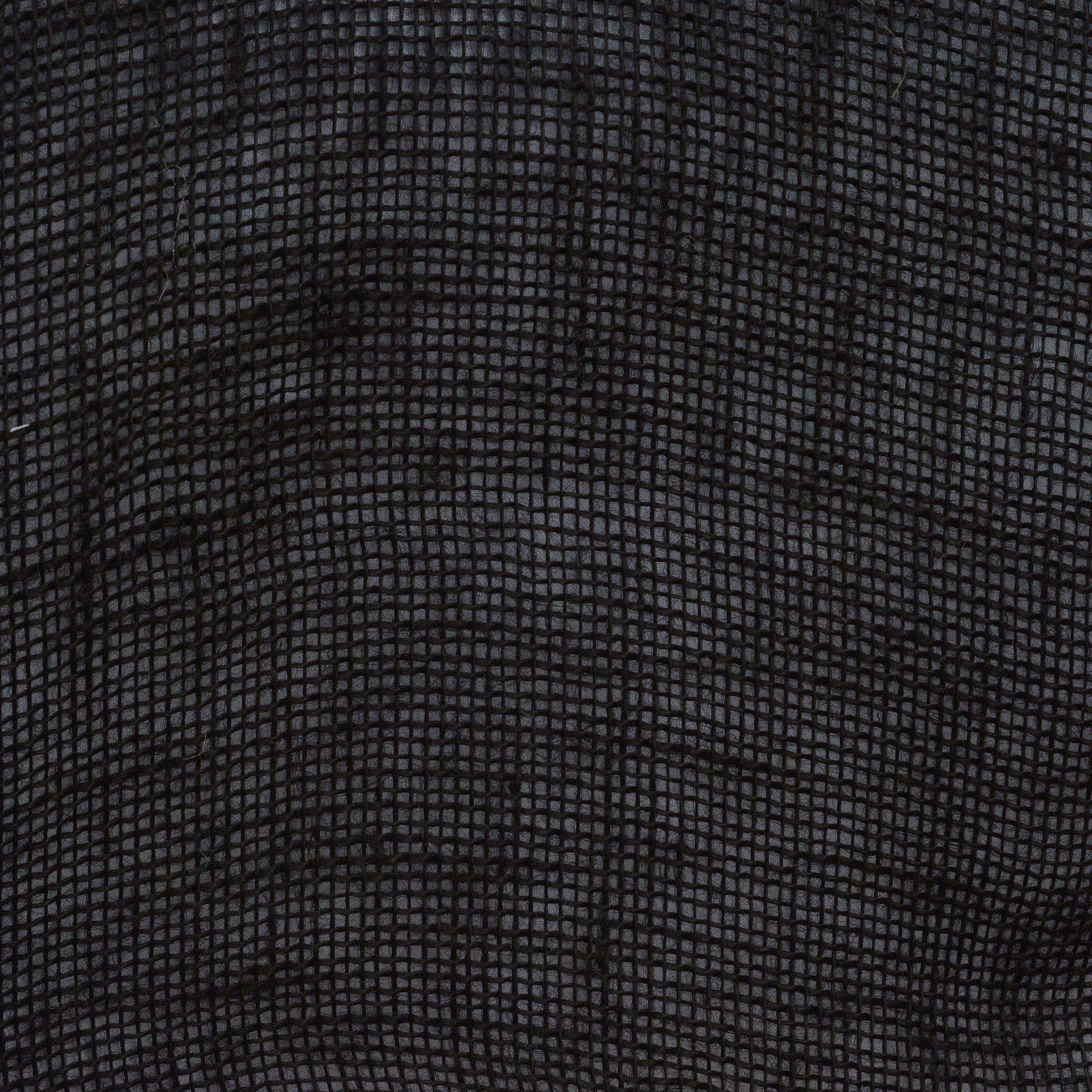 14"x108" Black Rustic Burlap Table Runner, Boho Chic Jute Linen Tabletop Decor