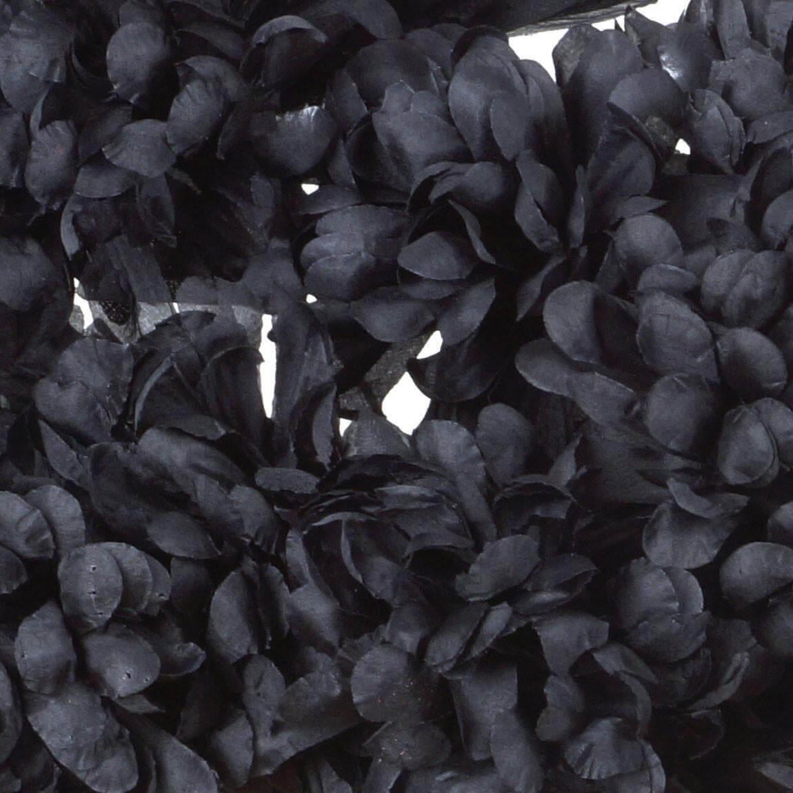 4 Bushes Black Artificial Silk Chrysanthemums 56 Faux Flowers