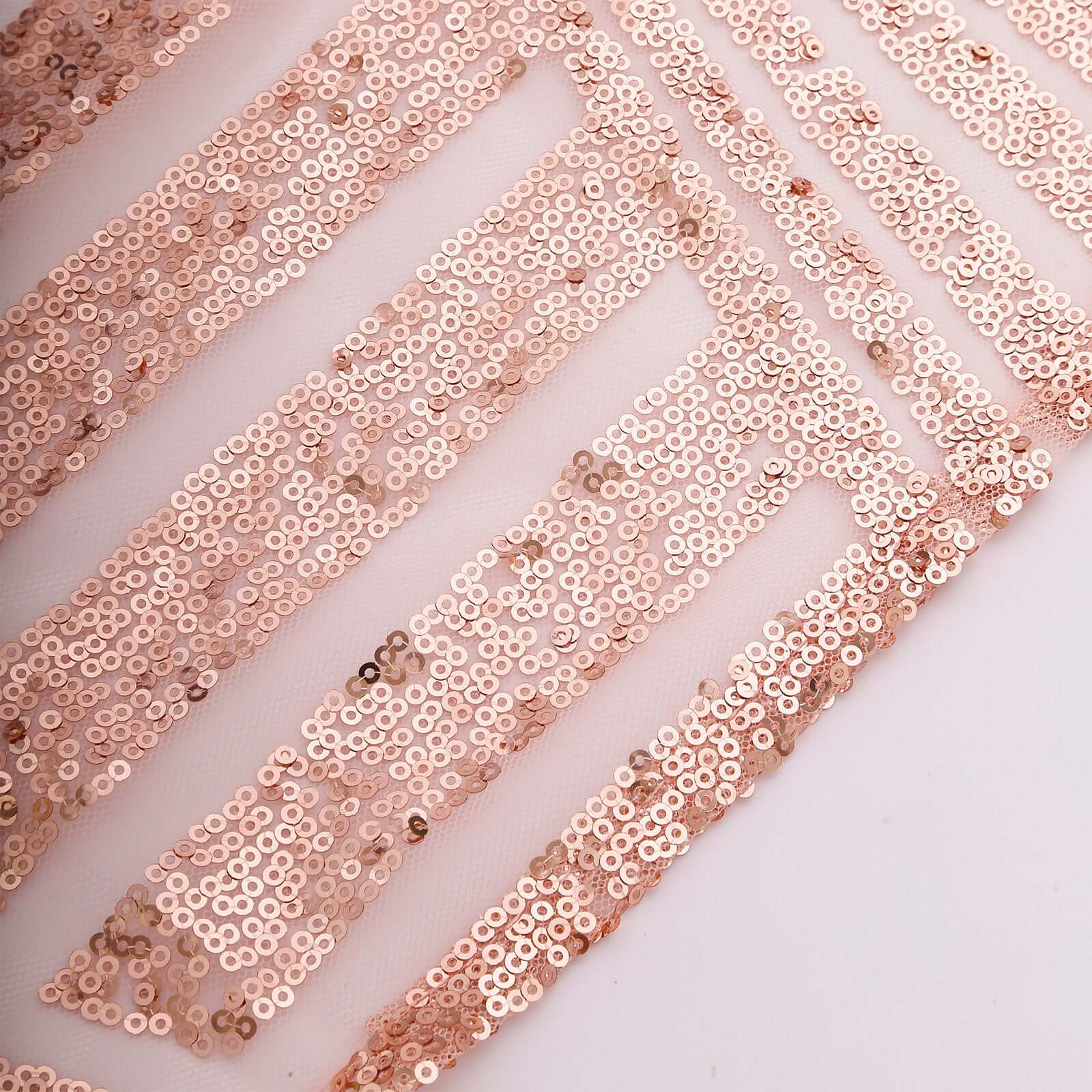 Sequin Napkins 20"x20" Blush - Diamond Pattern Reusable Napkin