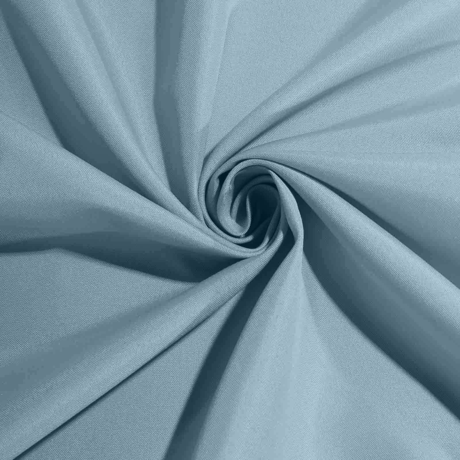 5 Pack Polyester 20"x20" Napkins Dusty Blue - Wrinkle Resistant & Easy Care Cloth Napkins