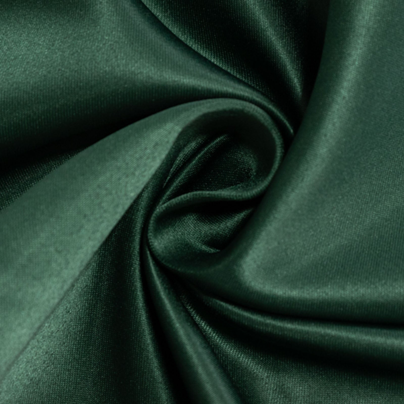 5 Pack Lamour Satin 20"x20" Napkins Hunter Emerald Green - Soft Matte Finish Dinner Napkinss