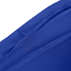 41-50 Gallon Royal Blue Spandex Stretch Trash Can Waste Container Cover With Recycling Logo