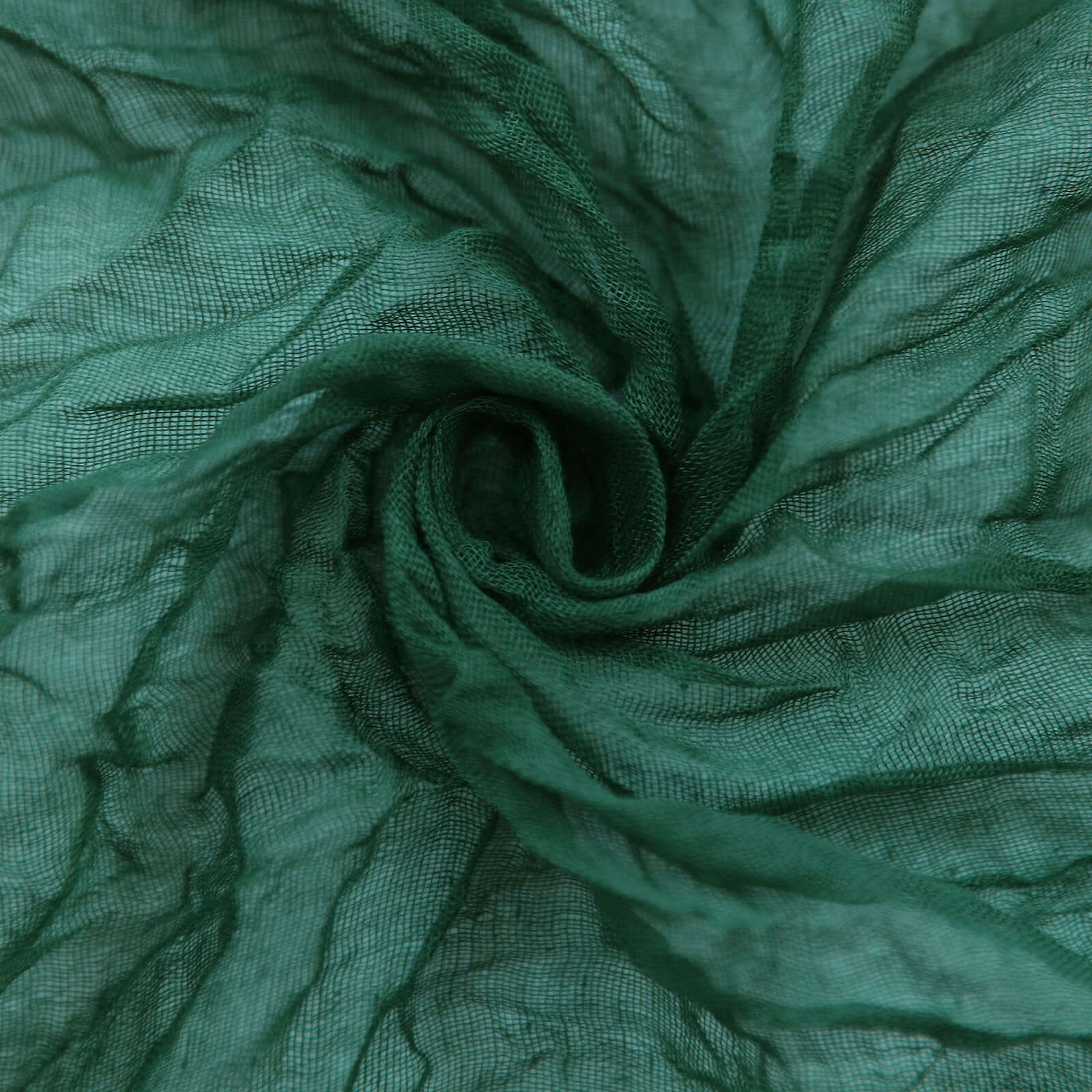 5 Pack Gauze Cheesecloth 24"x19" Napkins Hunter Emerald Green Reusable Dinner Napkins