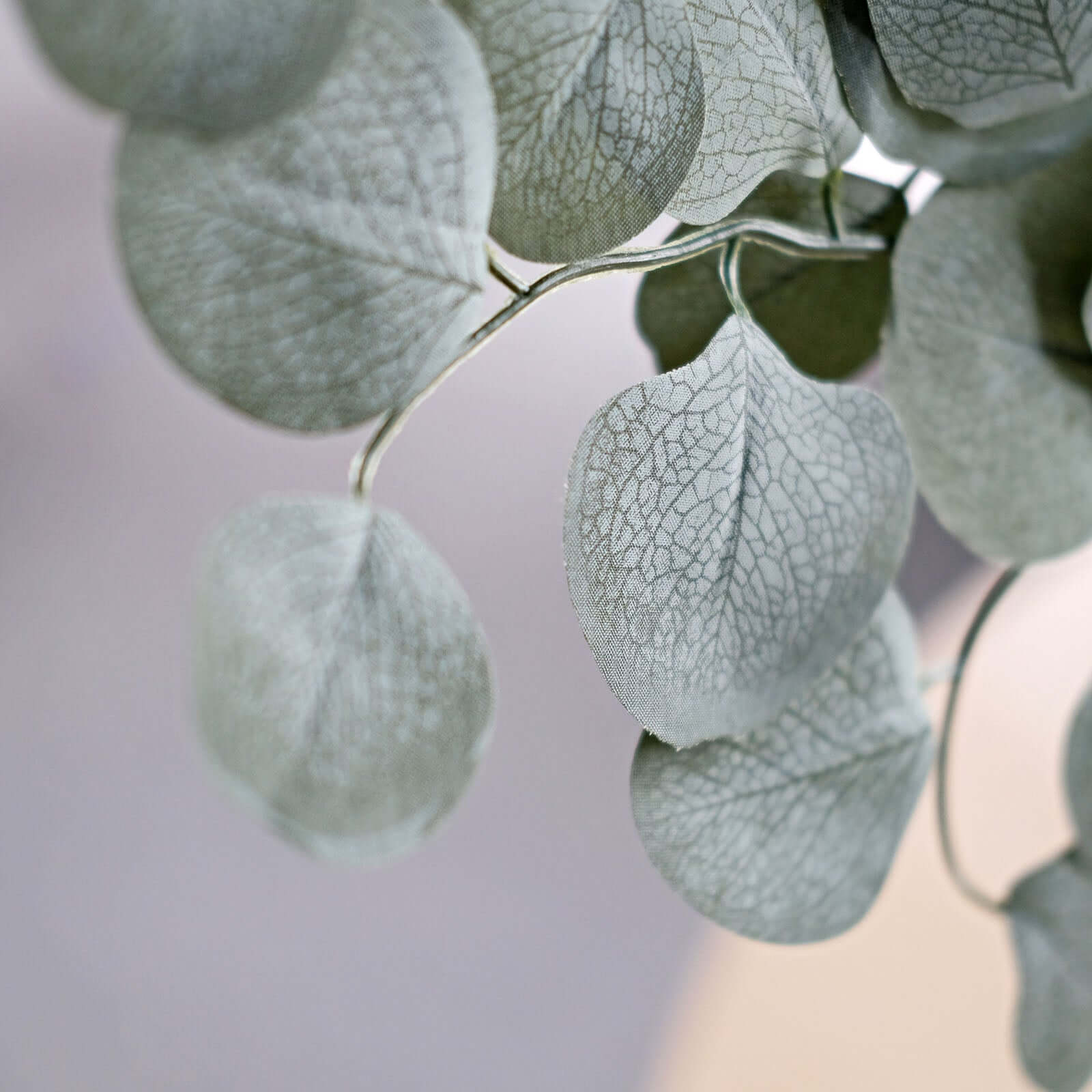 4 Pack 25" Frosted Green Artificial Silk Eucalyptus Leaf Branches
