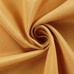 Polyester 90"x90" Table Overlay Square Tablecloth Gold - Wrinkle-Resistant & Durable Table Cover for Events