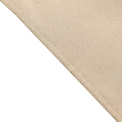 5 Pack Polyester 17"x17" Napkins Nude - Durable & Wrinkle Resistant Dinner Napkins