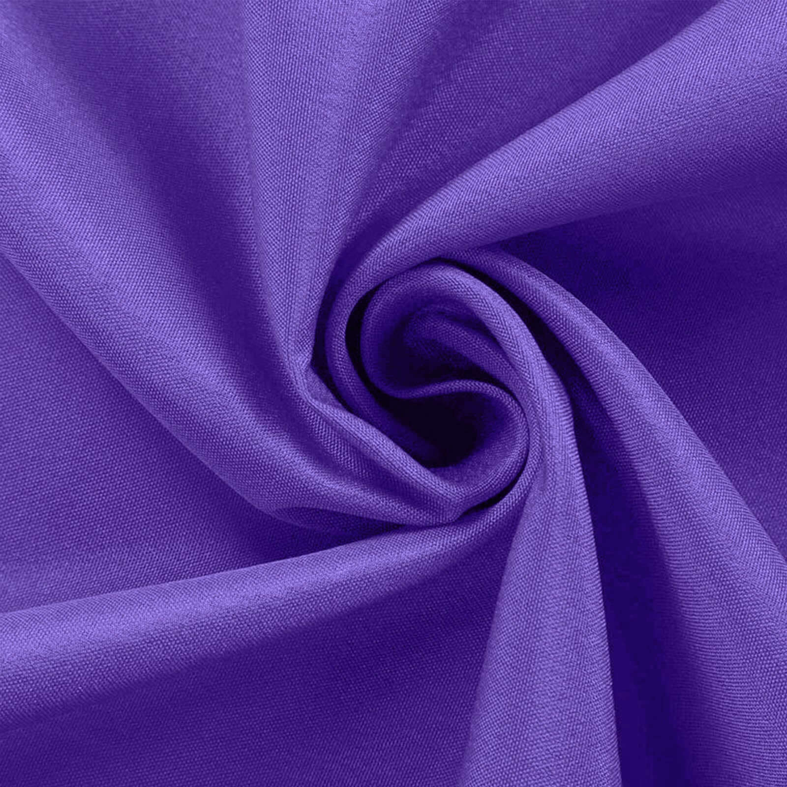 Polyester Square 54"x54" Tablecloth Purple - Wrinkle-Resistant & Durable Table Cover