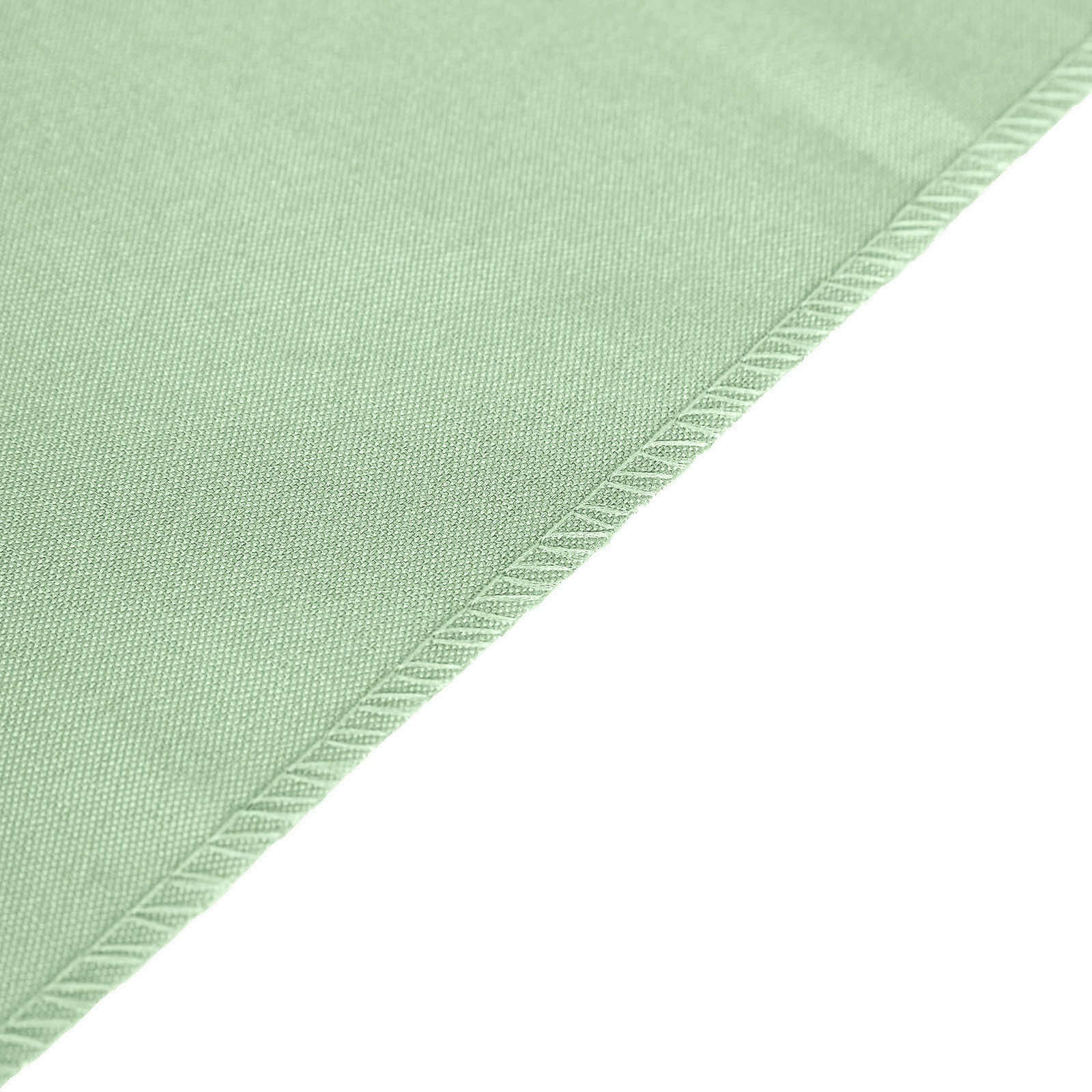 Polyester 12"x108" Table Runner Sage Green - Durable & Wrinkle-Resistant Table Decor