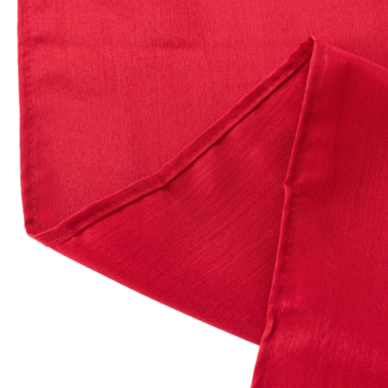 5 Pack Polyester 17"x17" Napkins Wine - Durable & Wrinkle Resistant Dinner Napkins