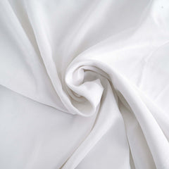 Polyester Square 90"x90" Tablecloth White - Wrinkle-Resistant & Durable Table Cover for Events