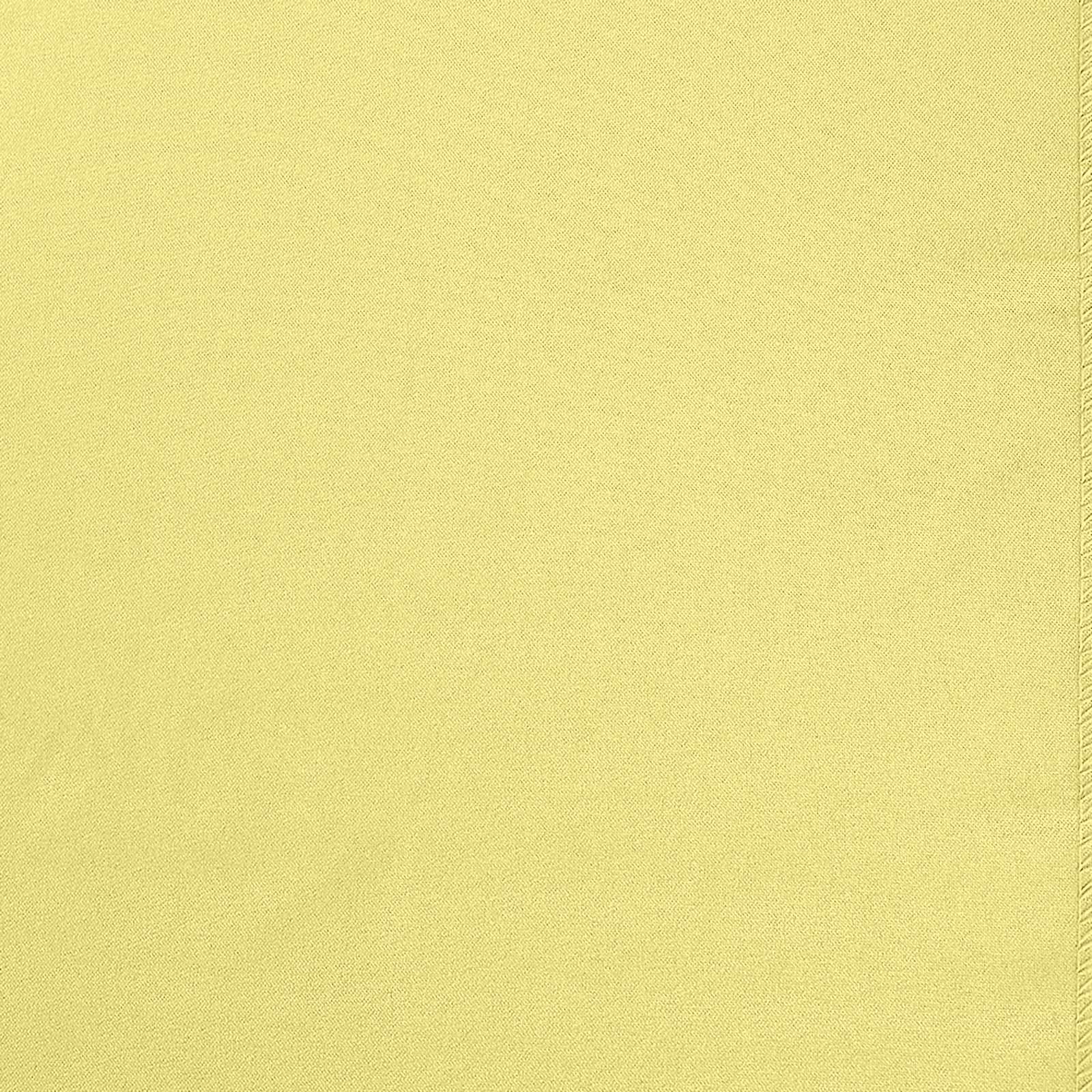 Polyester 12"x108" Table Runner Yellow - Durable & Wrinkle-Resistant Table Decor