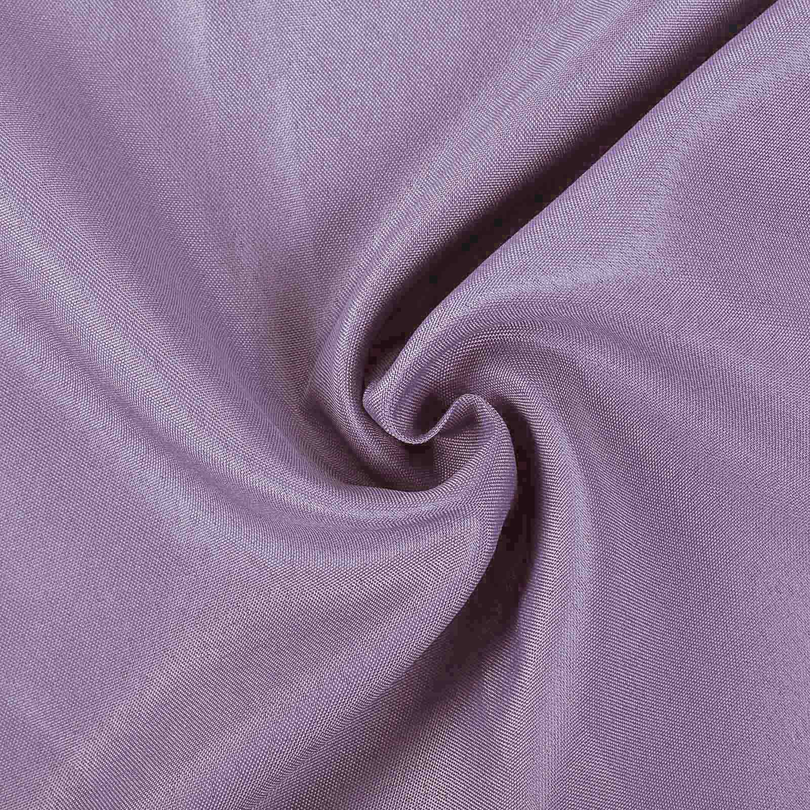 Polyester Square 90"x90" Tablecloth Violet Amethyst - Wrinkle-Resistant & Durable Table Cover