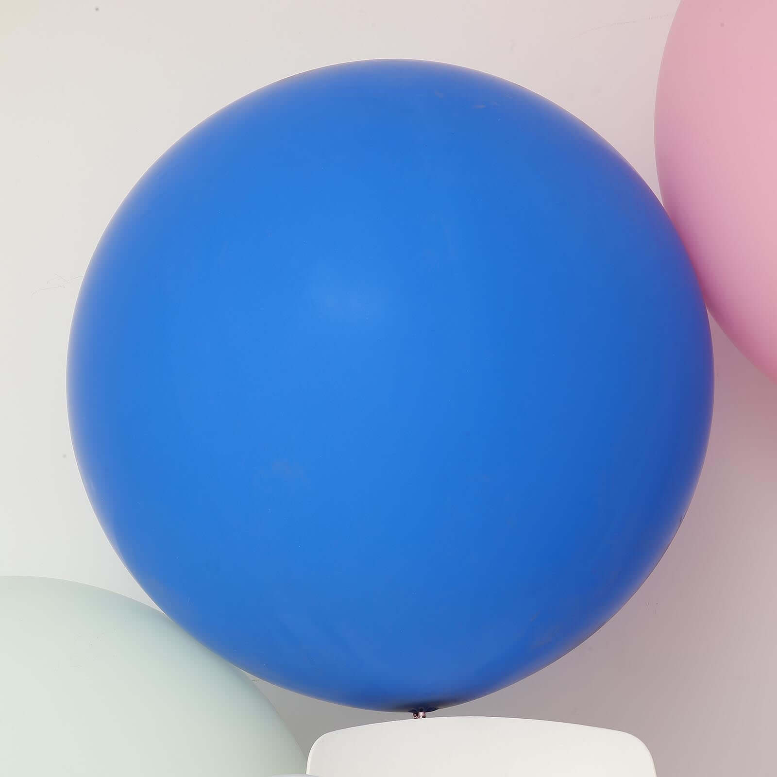 2 Pack 32" Large Balloons Helium or Air Latex Balloons Royal Blue