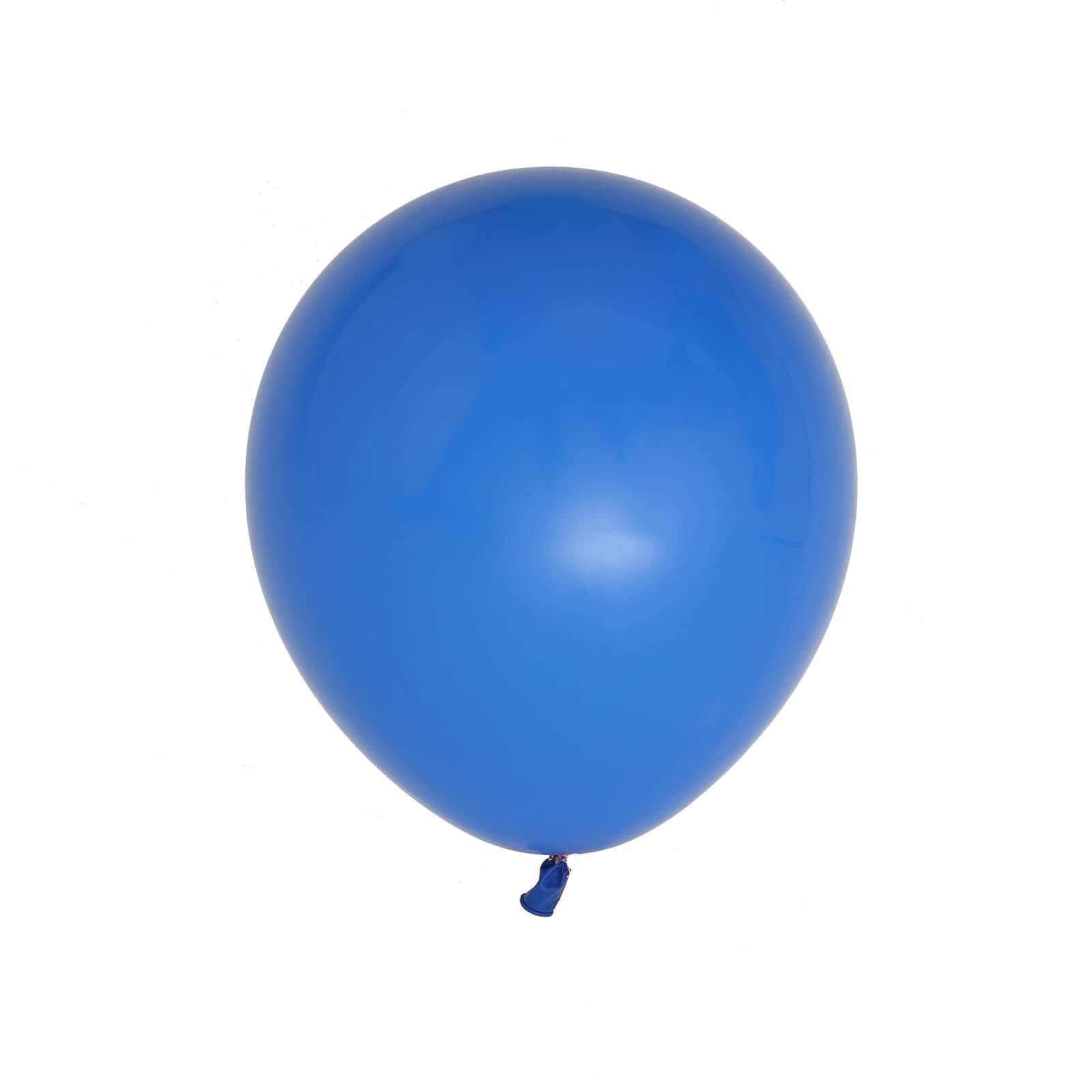 10 Pack 18" Matte Pastel Royal Blue Helium Air Latex Party Balloons
