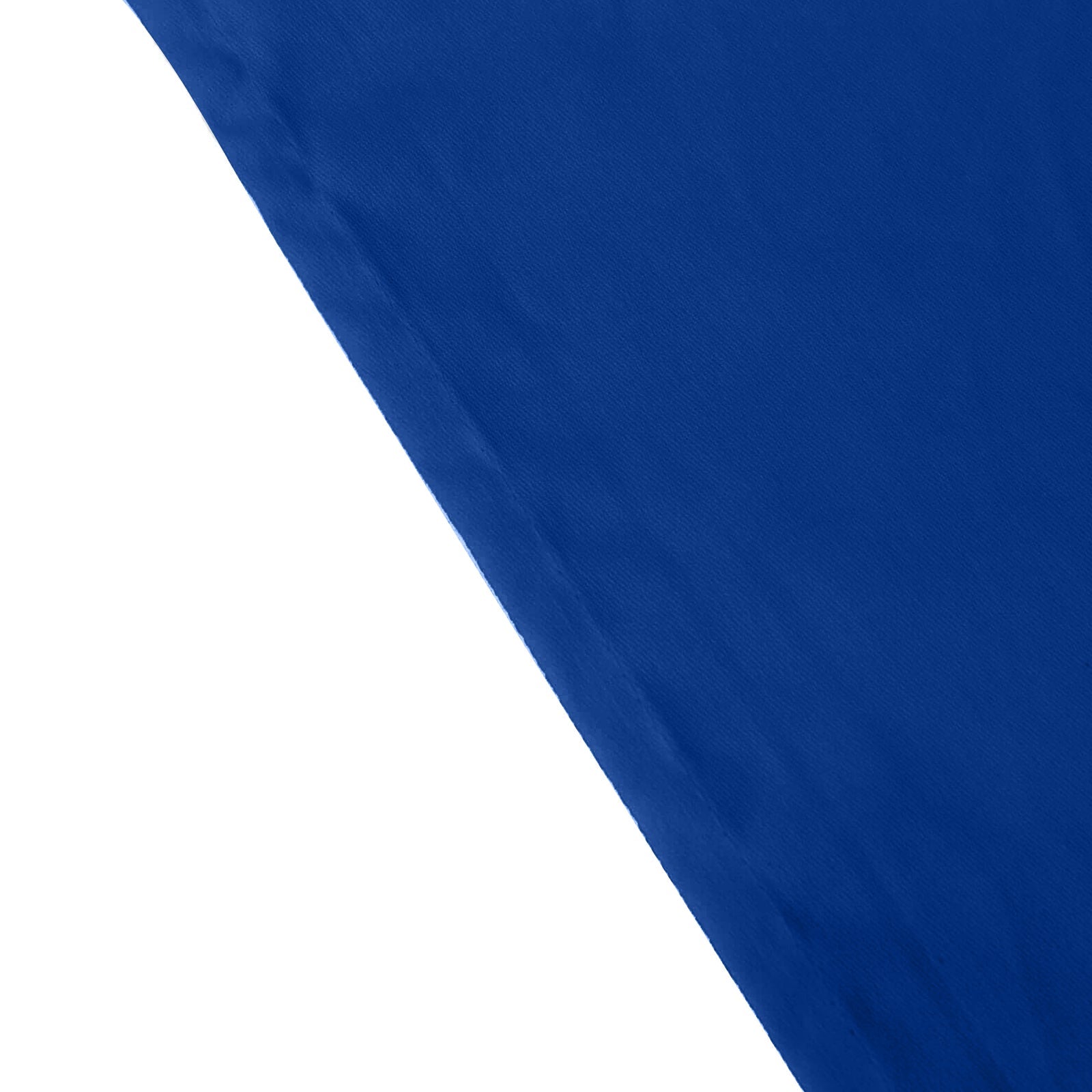 Cotton Blend 60"x102" Rectangle Tablecloth Royal Blue - Wrinkle-Resistant Table Cover