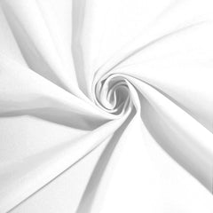 5 Pack Polyester 20"x20" Napkins White - Wrinkle Resistant & Easy Care Cloth Napkins for Special Occasions