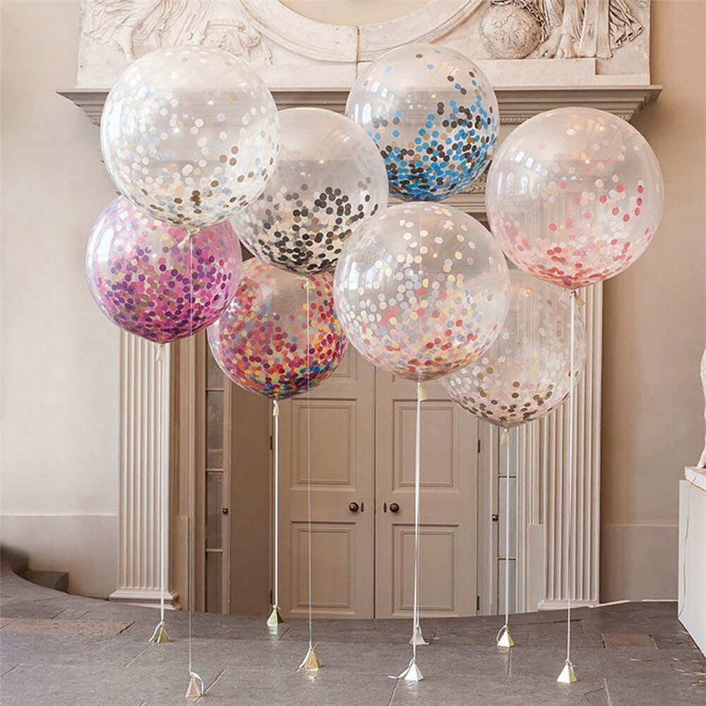 36" Giant Clear Fully Transparent PVC Helium or Air Bubble Balloon