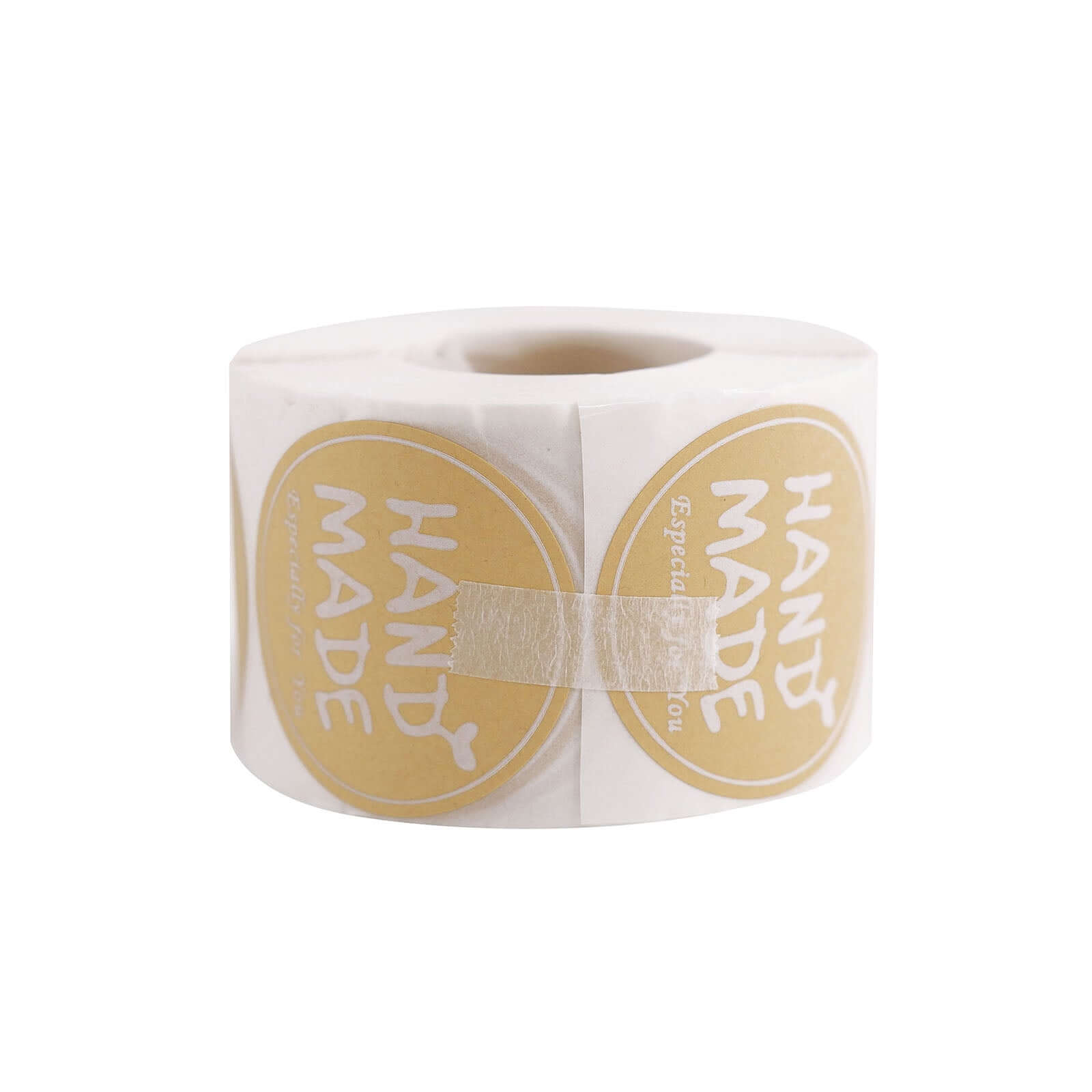 500Pcs 1.5" Handmade Especially For You Stickers Roll, Cookie and Bakery Box Labels - Round