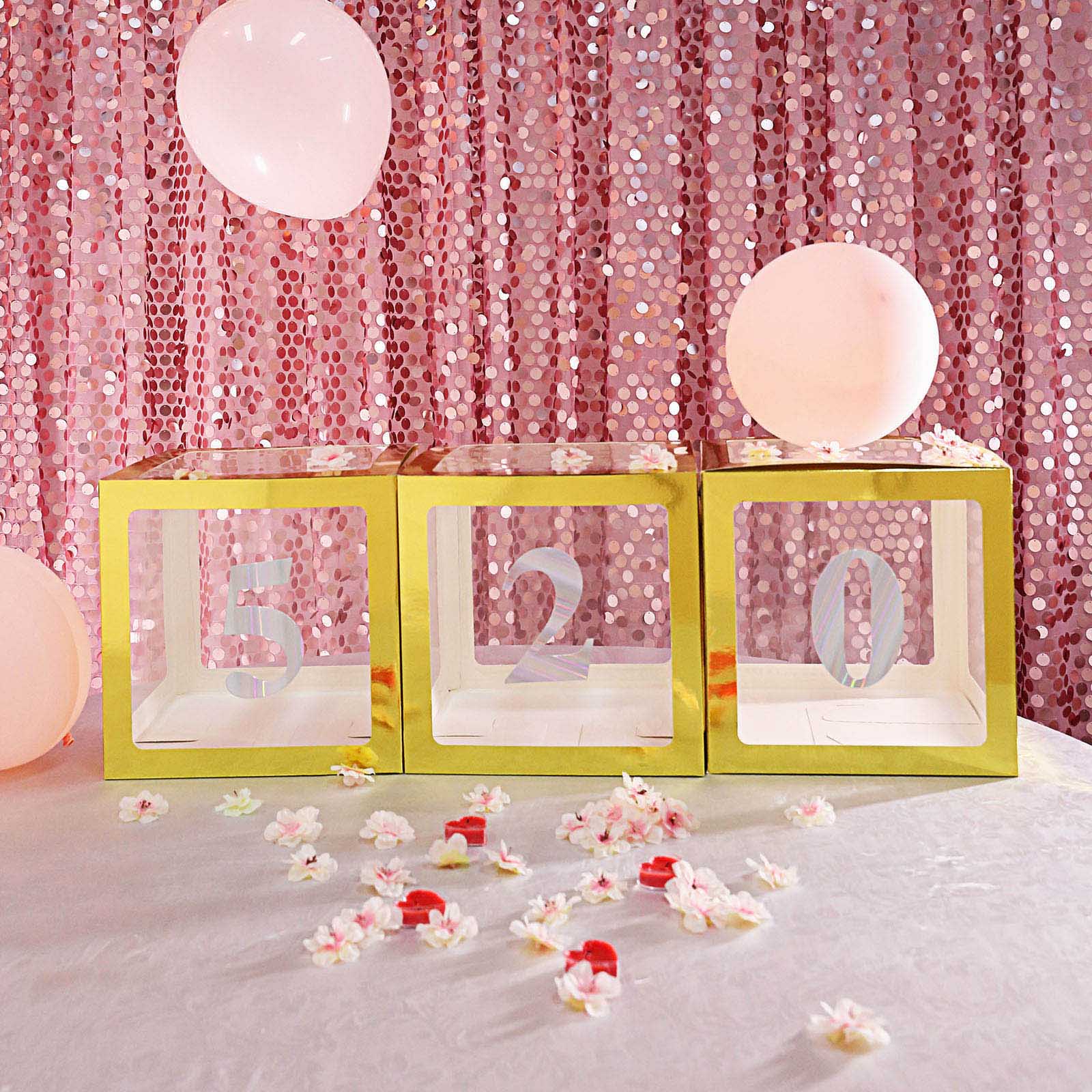 4-Pack Stickers Banner Custom 0-9 Number "7" Design Iridescent - Milestone Age and Date Stick-On Numbers 5"