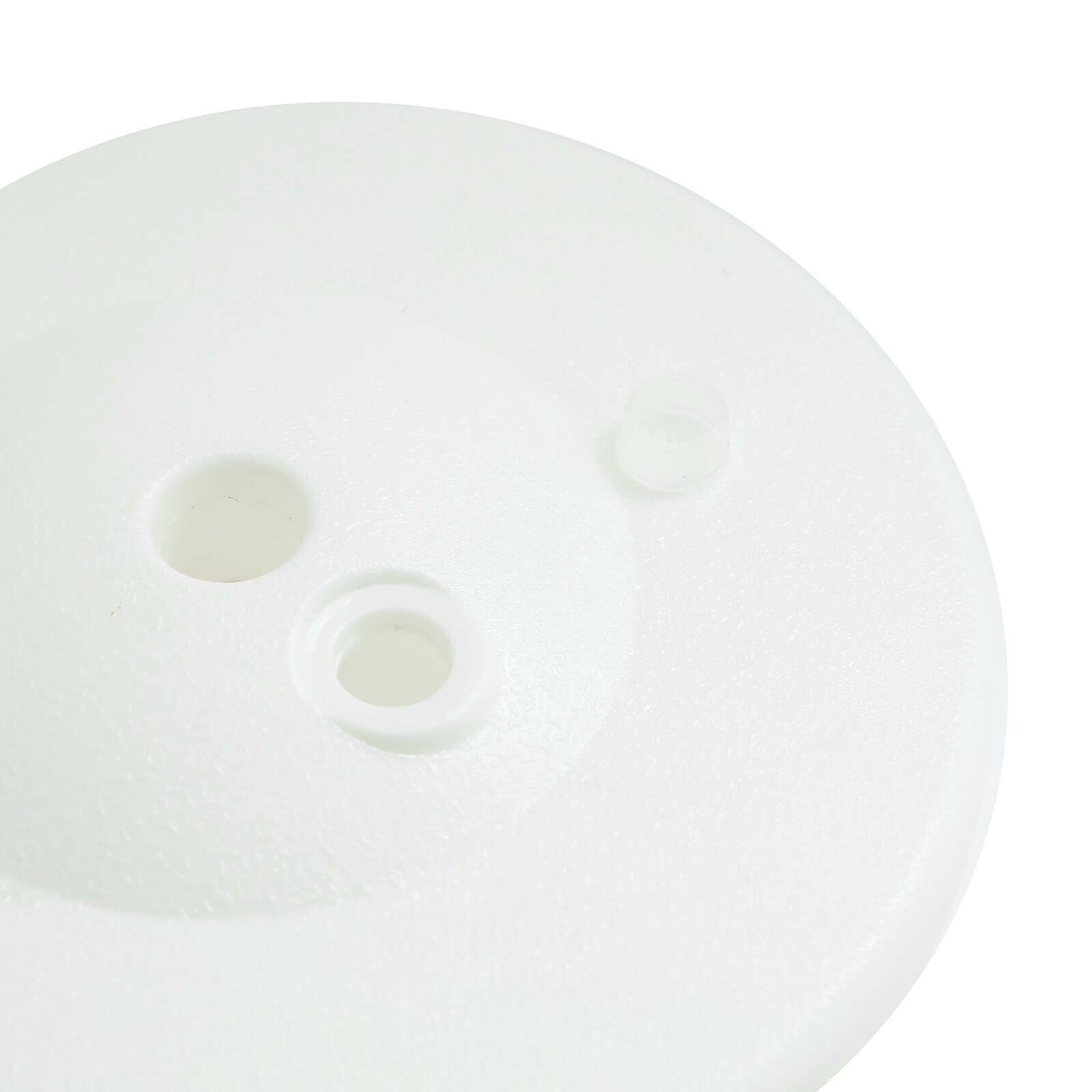 2 Pack White Balloon Column Stand Kit, 8ft Balloon Towers