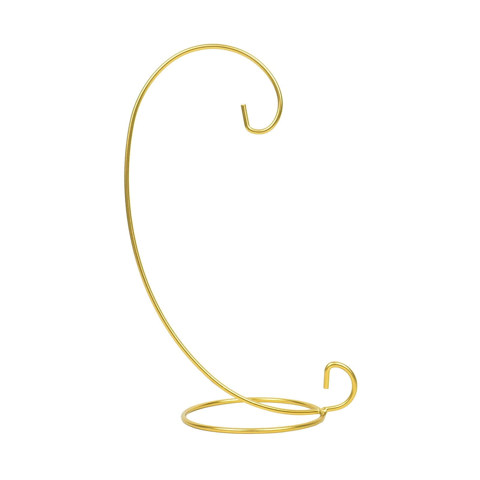 2-Pack Metal Air Plant Terrarium Stand Hanging Ornament Display Holder Gold 10" - Stylish Decor for Tables & Gatherings