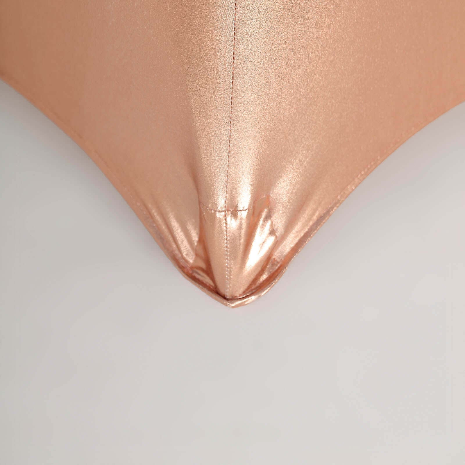 Metallic Spandex 32" Fitted Round Cocktail Table Cover Blushighboy Tablecloth - Stretch Fit & Water-Resistant