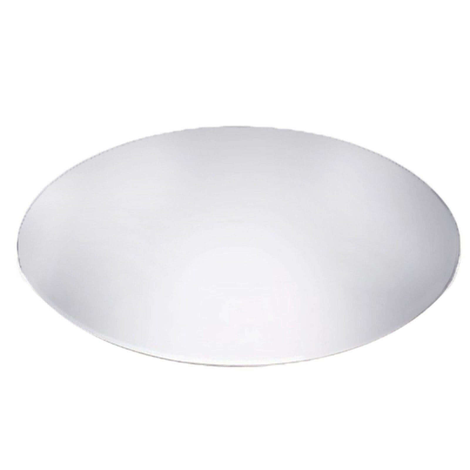 4-Pack Hanging Wall Decor Oval Glass Mirror Table Centerpiece - Reflective Event Display 12"