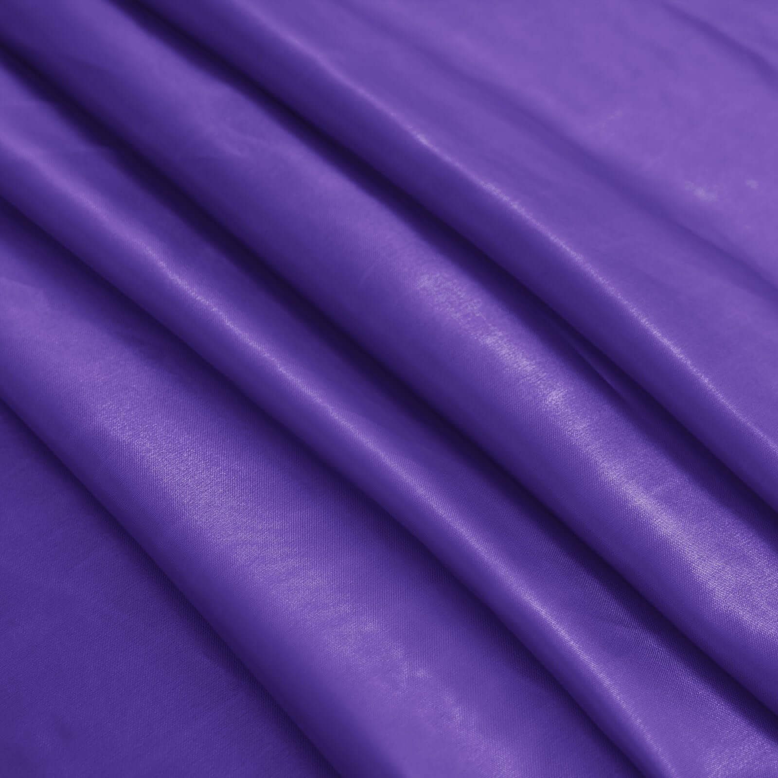 Satin 120" Round Tablecloth Purple - Stylish Seamless Table Cover