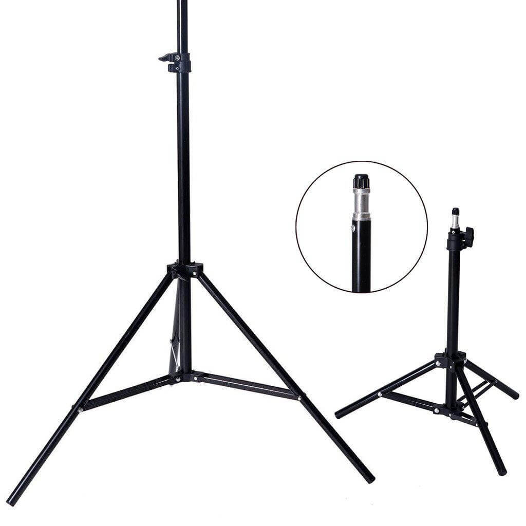 7ft Photo Studio 600W Day Light White Umbrella Continuous Lighting Kit