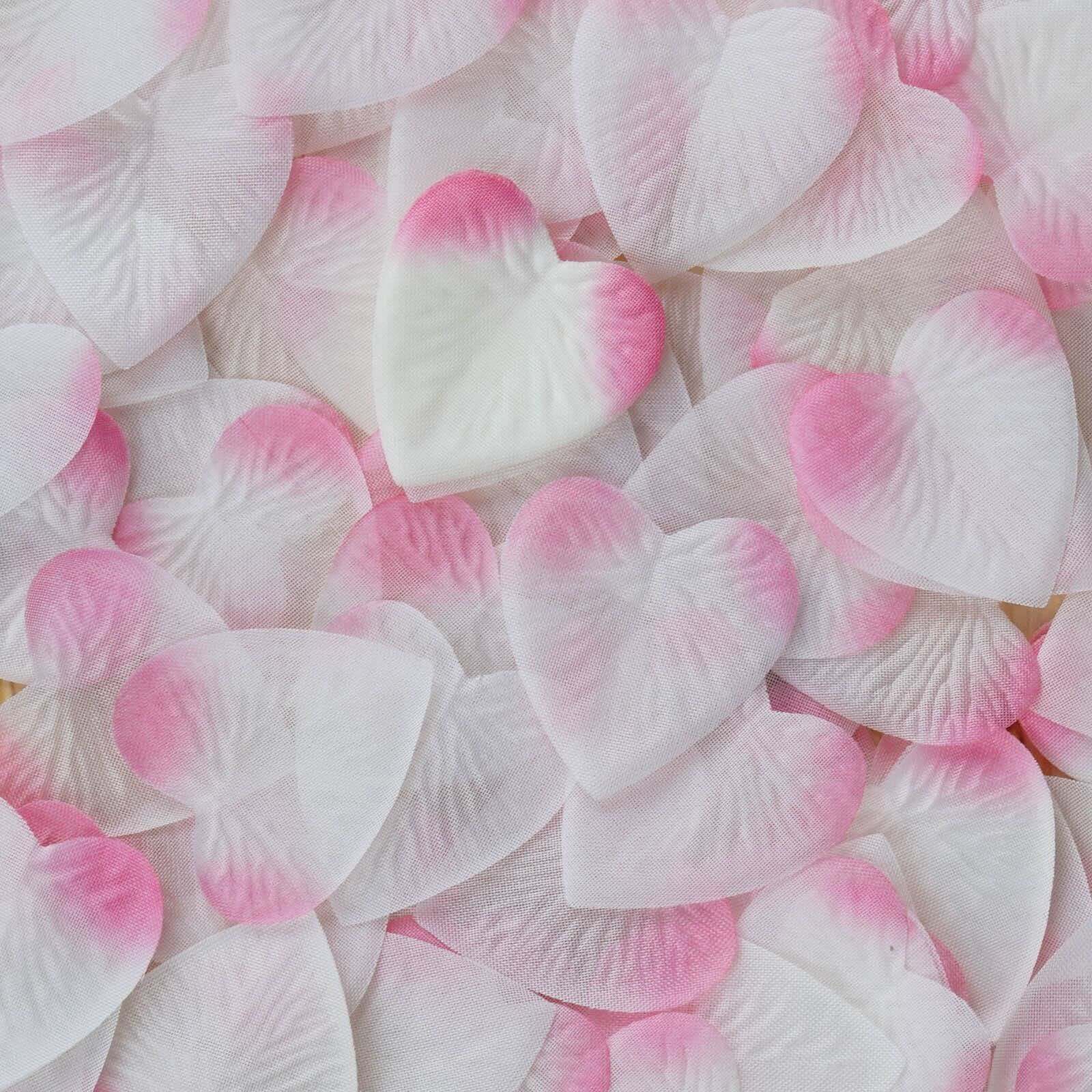 500-Pack Hear Scatters Pink Silk Confetti - Decorative Party Table Accents