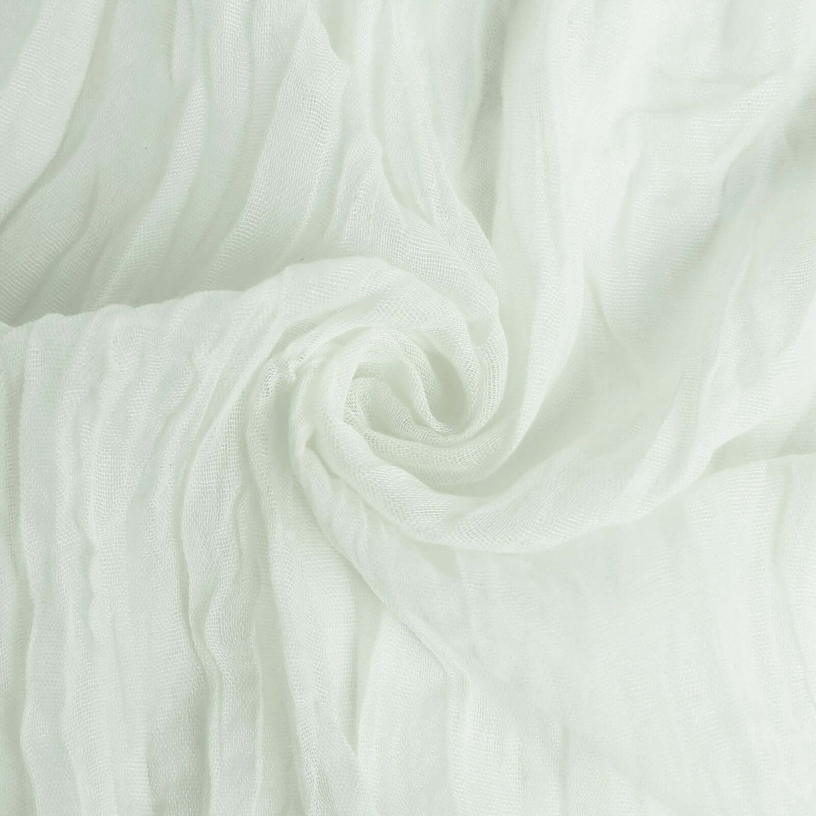 5 Pack Gauze Cheesecloth 24"x19" Napkins Ivory Reusable Dinner Napkins