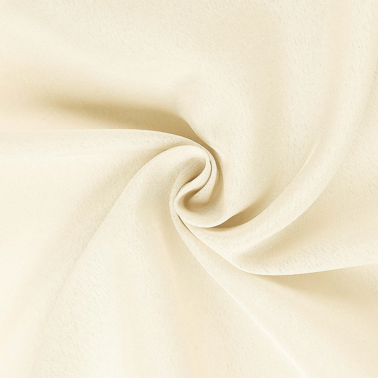 Polyester Slip On Folding Chair Covers Beige - Stain-Resistant Reusable Durable Fabric
