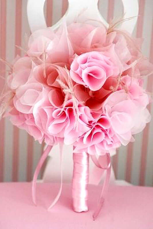 6 Pack 7" Foam DIY Flower Bouquet Holders, DIY Centerpiece Filler