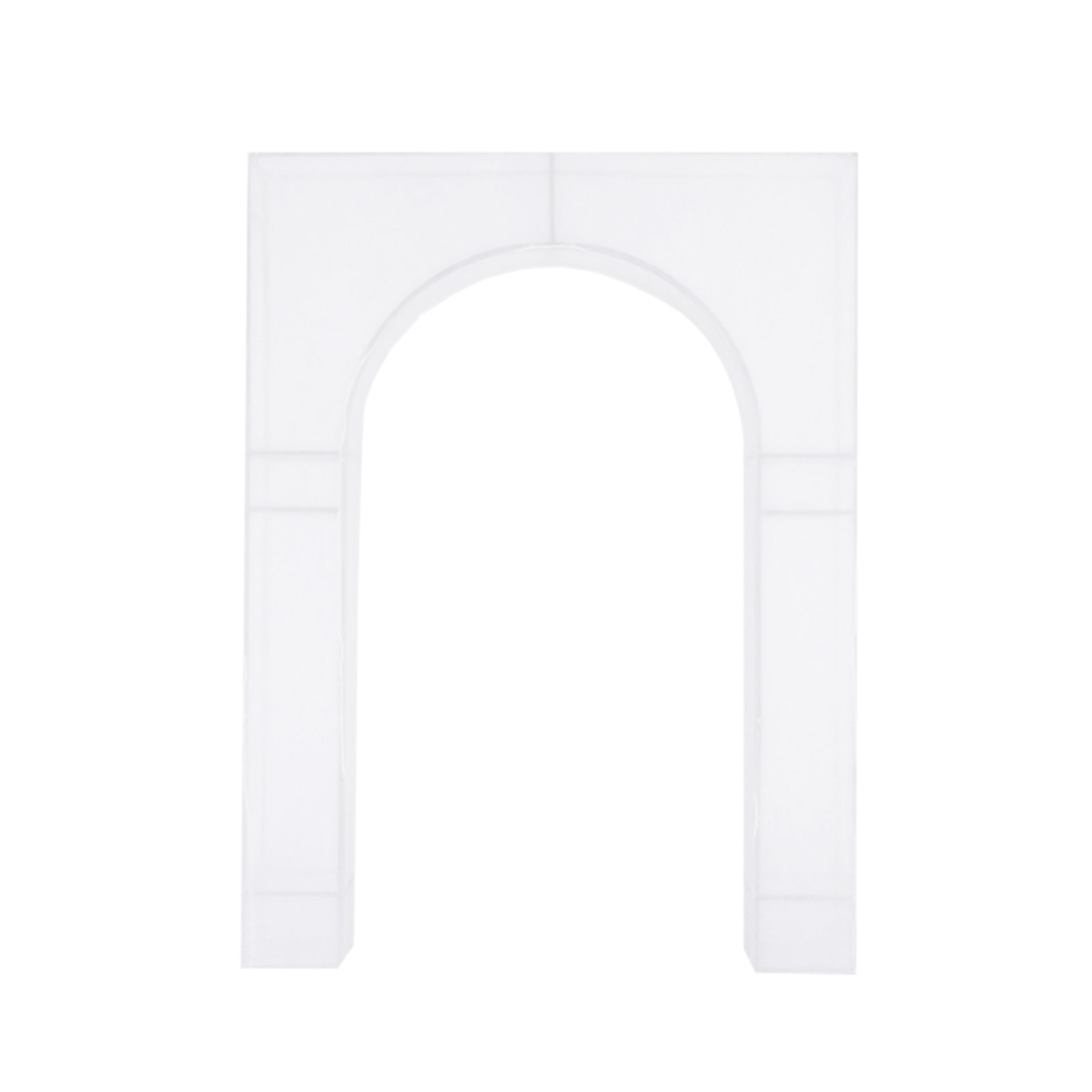 7ft White Spandex Backdrop Stand Cover for Arc de Triomphe Stand, Stretch Fitted Floral Balloon Frame Wedding Arch Cover