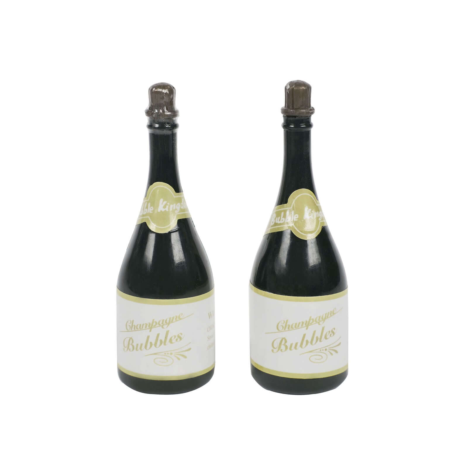 24 Pack Mini 4" Champagne Bottle Event Favor Bubbles, Wedding Shower Bubbles