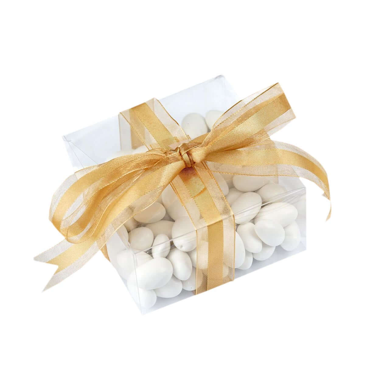 25 Pack 4"x4"x2" Clear Cake Cupcake Party Favor Gift Boxes, DIY