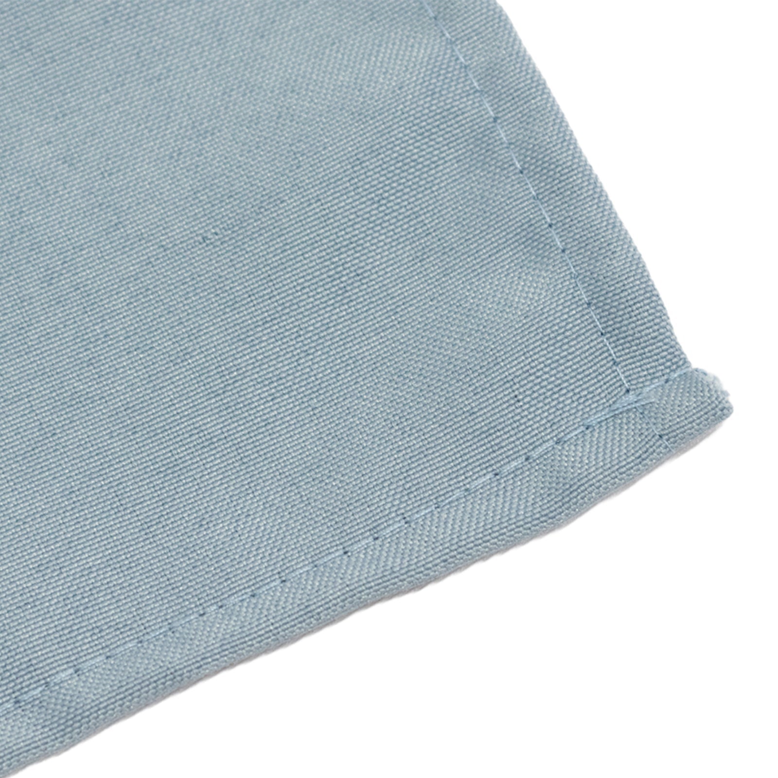 Premium Polyester 54"x54" Table Overlay Square Tablecloth Dusty Blue - Stain and Wrinkle-Resistant 220GSM Table Topper